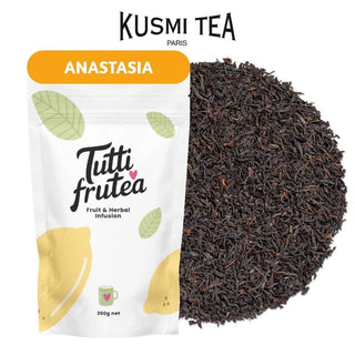 ANASTASIA | 200g | Thé Noir Bio KUSMI TEA | Earl Grey & Fleur d'Oranger - Thé Noir - KUSMI TEA - Tuttifrutea.com
