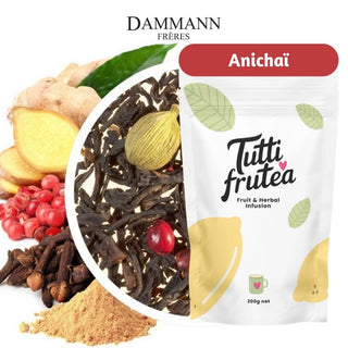 ANICHAI | 200g | Thé noir Epices & Gingembre | DAMMANN - Thé Noir - DAMMANN FRÈRES - Tuttifrutea.com