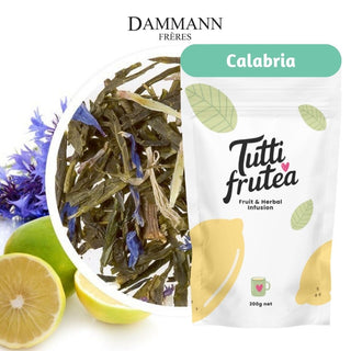 CALABRIA | 200g | thé vert Bergamote de Calabre | DAMMANN - Thé Vert - DAMMANN FRÈRES - Tuttifrutea.com