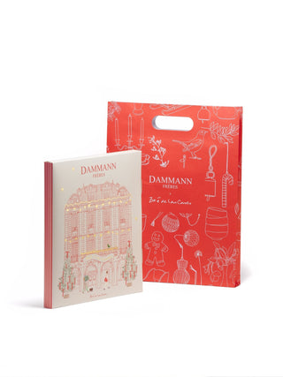 CALENDRIER DE L'AVENT 2026 | 24 Sachets Cristal | DAMMANN- Coffret- DAMMANN FRÈRES-Tuttifrutea.com