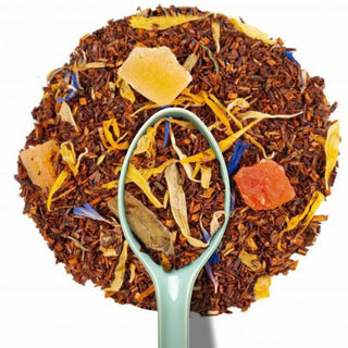 Sachet vrac 200g Rooibos Super Grade Capetown Alveus, mélange de rooibos rouge, zestes de citron et fruits exotiques.