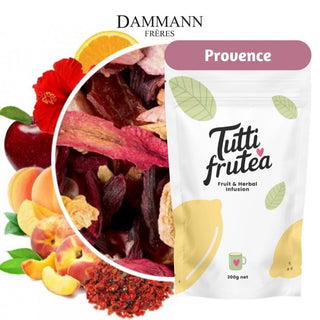 CARCADET PROVENCE | 200g | Infusion fruitée Abricot & Pêche SANS THEINE | DAMMANN - Infusion - DAMMANN FRÈRES - Tuttifrutea.com