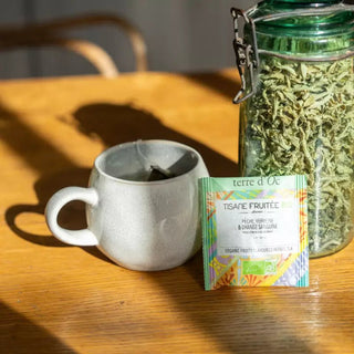 COFFRET "DE JOLIES TISANES FRUITÉES" BIO - TERRE D’OC - 40 Sachets - Tisane - TERRE D'OC - Tuttifrutea.com