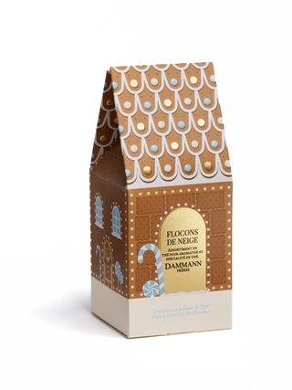 COFFRET FLOCONS DE NEIGE | Thé & Tartinable de Noël | DAMMANN- Coffret- DAMMANN FRÈRES-Tuttifrutea.com