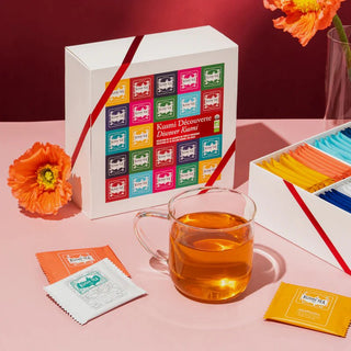 Coffret Kusmi Découverte Bio – 45 Sachets Mousseline – 9 Mélanges Iconiques - Thé - KUSMI TEA - Tuttifrutea.com