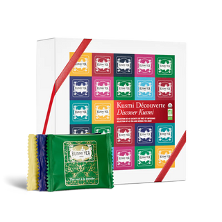 Coffret Kusmi Découverte Bio – 45 Sachets Mousseline – 9 Mélanges Iconiques - Thé - KUSMI TEA - Tuttifrutea.com