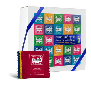 Coffret Kusmi Tea Infusions Bio – 45 Sachets Mousseline – 9 Mélanges Sans Théine - Infusion - KUSMI TEA - Tuttifrutea.com