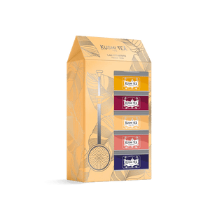 Coffret Kusmi Tea Infusions Bio – 5 Miniatures d’Infusions en Vrac + Pince à Thé Premium - Infusion - KUSMI TEA - Tuttifrutea.com
