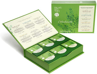 COFFRET "L'HERBORISTE" BIO - Assortiment Bien - Être - PALAIS DES THÉS - 36 Mousselines - Coffret - PALAIS DES THES - Tuttifrutea.com