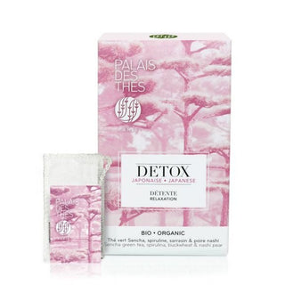 DÉTOX JAPONAISE BIO - Thé Vert Bien - être - PALAIS DES THÉS - 20 Mousselines - Thé Vert - PALAIS DES THES - Tuttifrutea.com