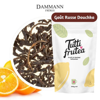 GOUT RUSSE DOUCHKA | 200g | Thé noir Bergamote & Agrumes | DAMMANN - Thé Noir - DAMMANN FRÈRES - Tuttifrutea.com