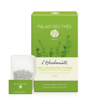 HERBORISTE BIO n°74 - 20 Mousselines - PALAIS DES THES - Tuttifrutea.com