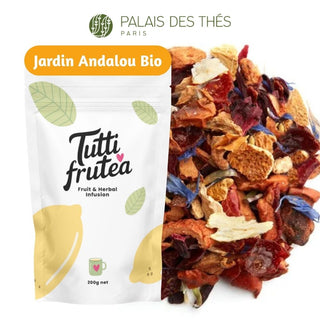 JARDIN ANDALOU BIO | 200g | Infusion de Fruits PALAIS DES THÉS | Agrumes - Infusion - PALAIS DES THES - Tuttifrutea.com