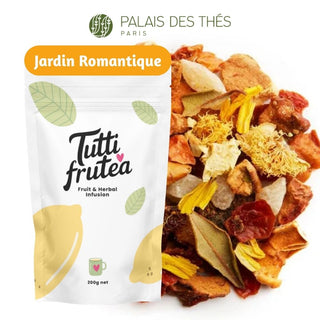 JARDIN ROMANTIQUE | 200g | Infusion de Fruits PALAIS DES THÉS | Pêche & Myrte - Infusion - PALAIS DES THES - Tuttifrutea.com