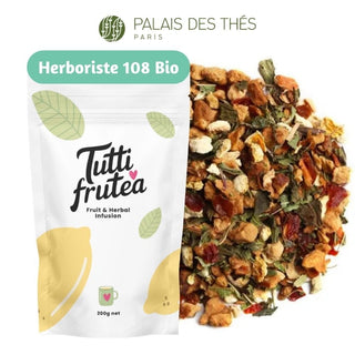 L’HERBORISTE N°108 BIO | 200g | Apaisant | PALAIS DES THÉS - Tisane - PALAIS DES THES - Tuttifrutea.com
