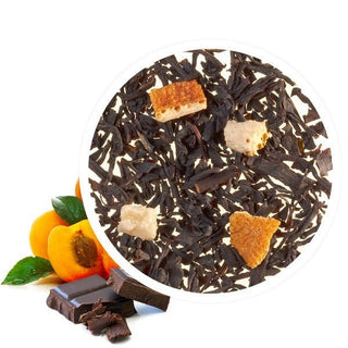 NOEL A VIENNE - Thé noir Chocolat, Abricot & Vanille - Vrac 200g - DAMMANN - Thé Noir Parfumé - DAMMANN FRÈRES - Tuttifrutea.com