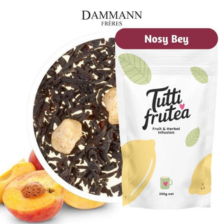 NOSY BEY | 200g | Thé noir Vanille et Pêche de vigne | DAMMANN - Thé Noir - DAMMANN FRÈRES - Tuttifrutea.com