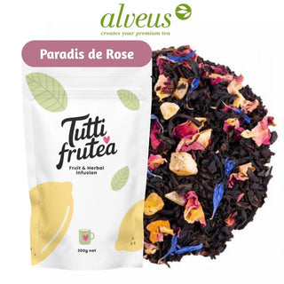 PARADIS DE ROSE | 200g | Thé Noir ALVEUS | Mangue & Rose - Thé Noir - ALVEUS - Tuttifrutea.com