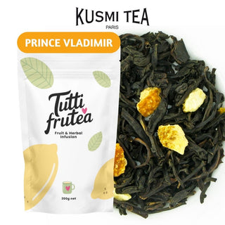 PRINCE VLADIMIR | 200g | Thé Noir Bio KUSMI TEA | Agrumes, Vanille & Épices - Thé Noir - KUSMI TEA - Tuttifrutea.com