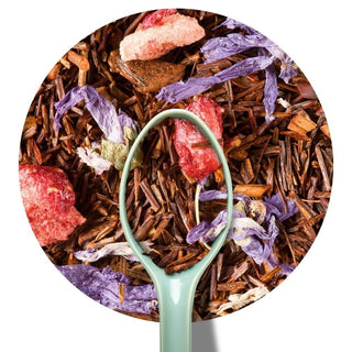 ROOIBOS FRUITS ROUGES | 200g | Rooibos Fraise gariguette et Framboise SANS THEINE | DAMMANN - Rooïbos - DAMMANN FRÈRES - Tuttifrutea.com