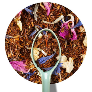 ROOIBOS ORIENTAL | 200g | Rooibos Passion, Pêche de vigne et Fraise des bois SANS THEINE | DAMMANN - Rooïbos - DAMMANN FRÈRES - Tuttifrutea.com
