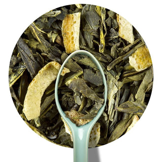 SOLEIL VERT | 200g | Thé vert Orange sanguine | DAMMANN - Thé Vert - DAMMANN FRÈRES - Tuttifrutea.com