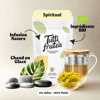 SPIRITUAL | 200g | Infusion BIO Nature | Sans théine - Infusion - TUTTI FRUTEA - Tuttifrutea.com