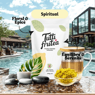 SPIRITUAL | 200g | Infusion BIO Nature | Sans théine - Infusion - TUTTI FRUTEA - Tuttifrutea.com