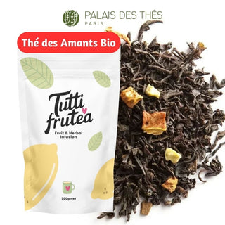 THÉ DES AMANTS BIO | 200g | Thé Noir PALAIS DES THÉS | Épices & Fruits - Thé Noir - PALAIS DES THES - Tuttifrutea.com