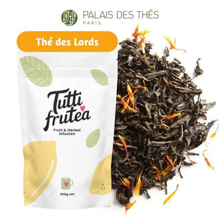 THÉ DES LORDS | 200g | Thé Noir PALAIS DES THÉS | Earl Grey Intense - Thé Noir - PALAIS DES THES - Tuttifrutea.com