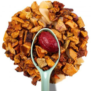 Sachet vrac 200g infusion Un Petit Coquin Alveus, mélange généreux de tranches de kiwi, canneberges et copeaux de coco.